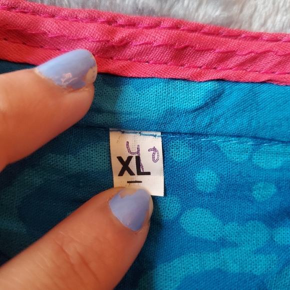 Blue Indian Kurta - Picture 2 of 4